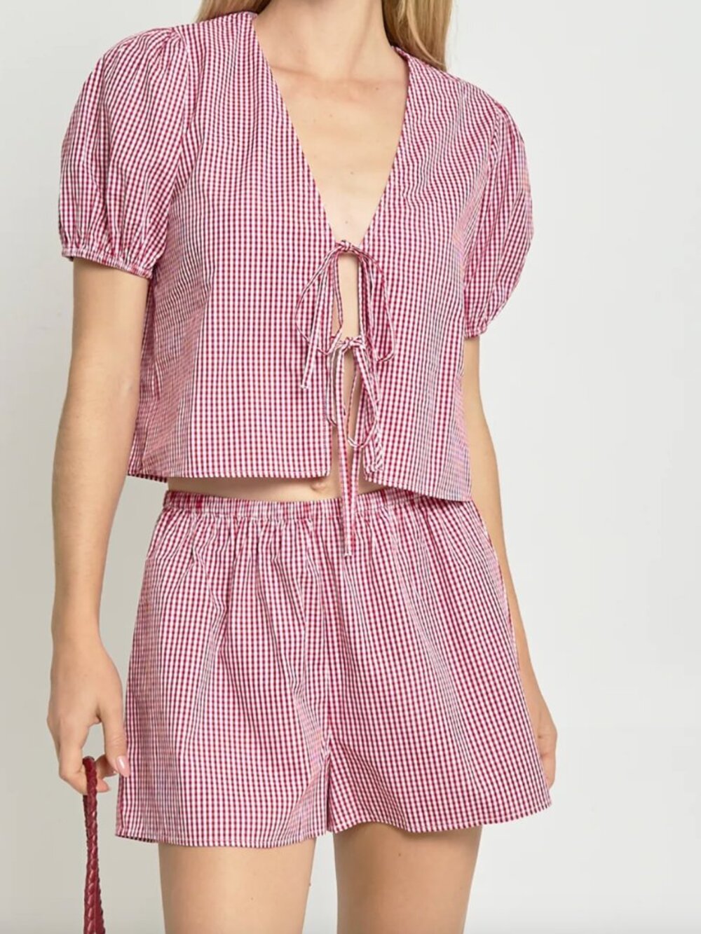 O.p.t Wilder Gingham Set